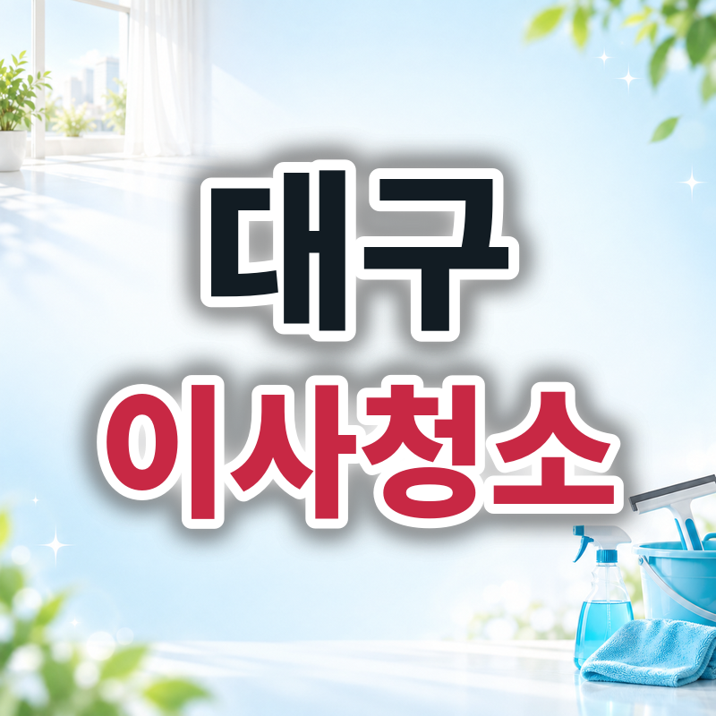 대구 이사청소 견적 비교