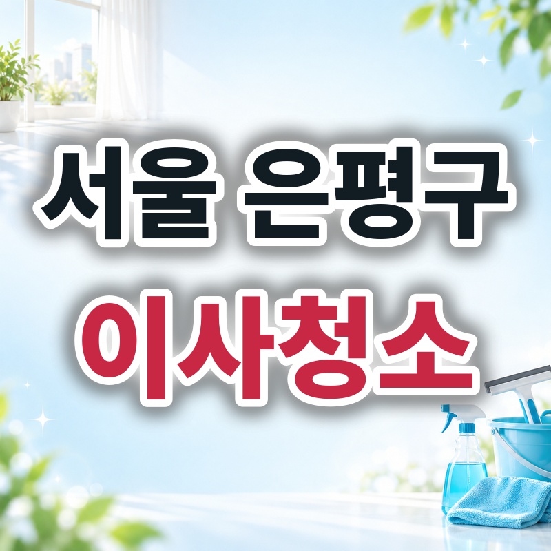서울 은평구 이사청소 견적 비교